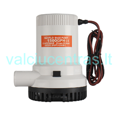 Seaflo vandens triumo pompa 1500-2000GPH